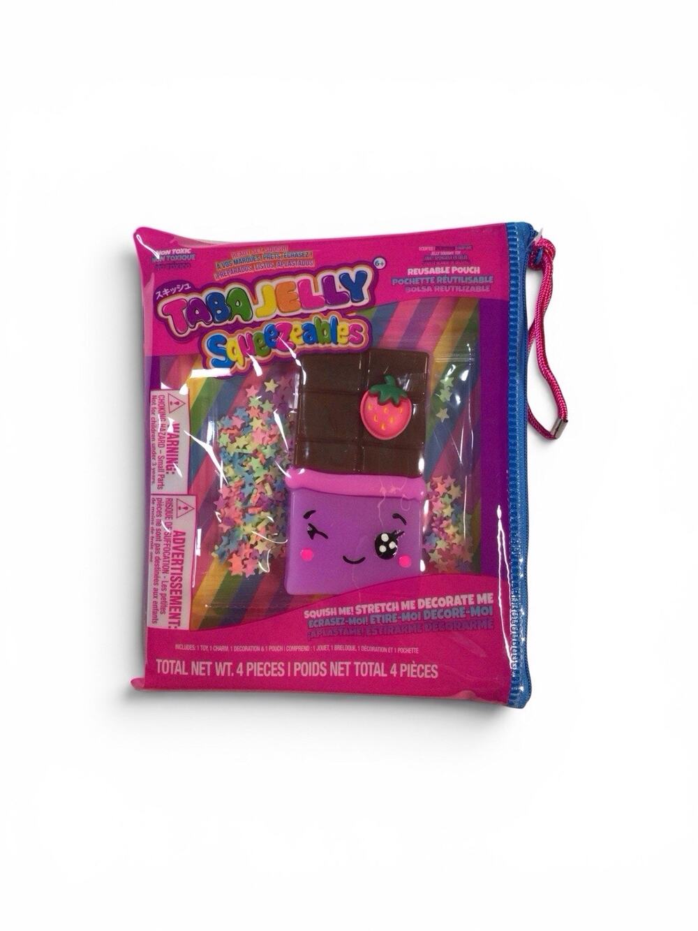 Squishy Taba Jelly Decorating Squeezeables Chocolate Squeeze Fidget Sensory Toy